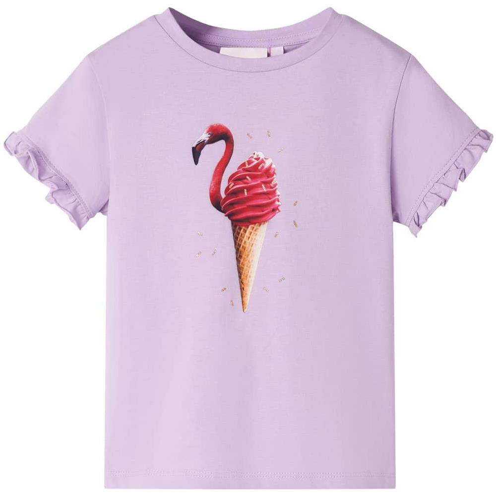 Maglietta da Bambina Lilla 116 - Foto 1