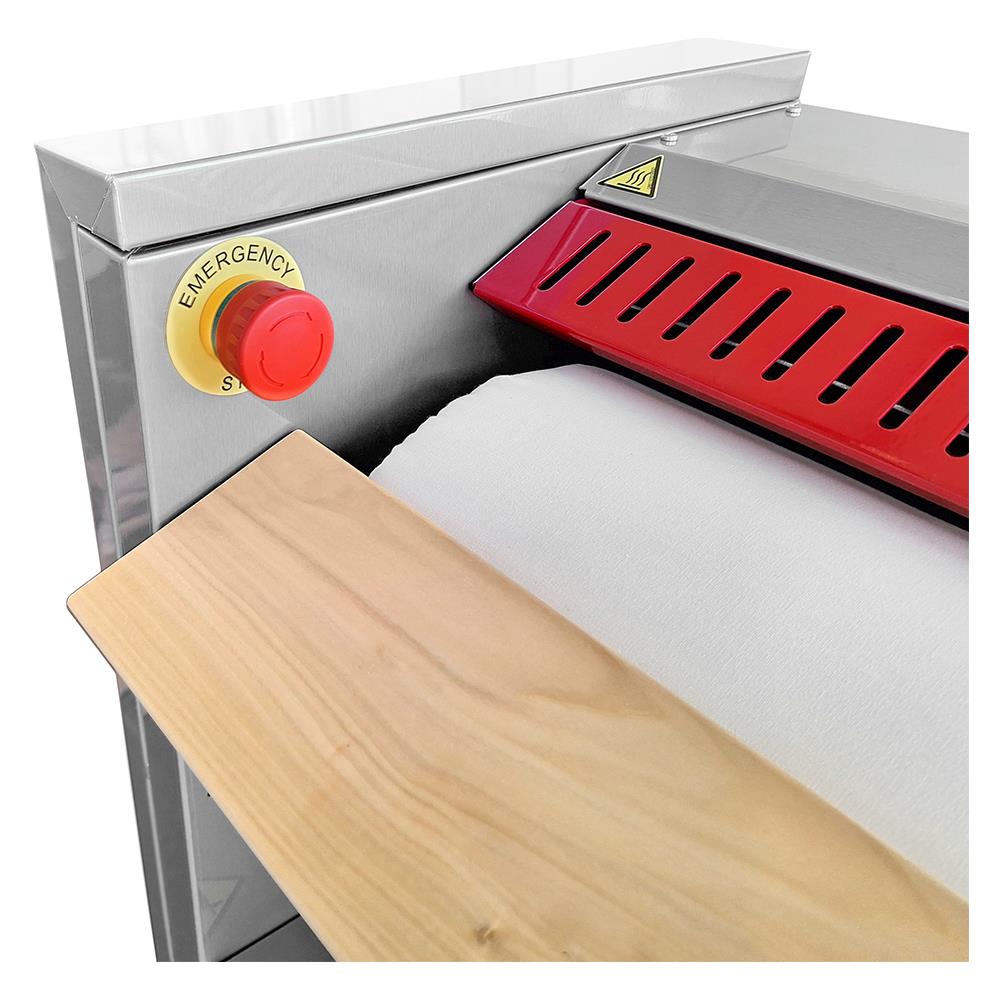 Stiratrice a Rullo Professionale MG05 M Plus Mangano da Stiro Biancheria Piana Federe Lenzuola Copriletti Asciugamani Tende Tovaglie Tovaglioli Rullo 140x25 cm Elettronica Efficienza A++ Garanzia 5 Anni - Foto 2