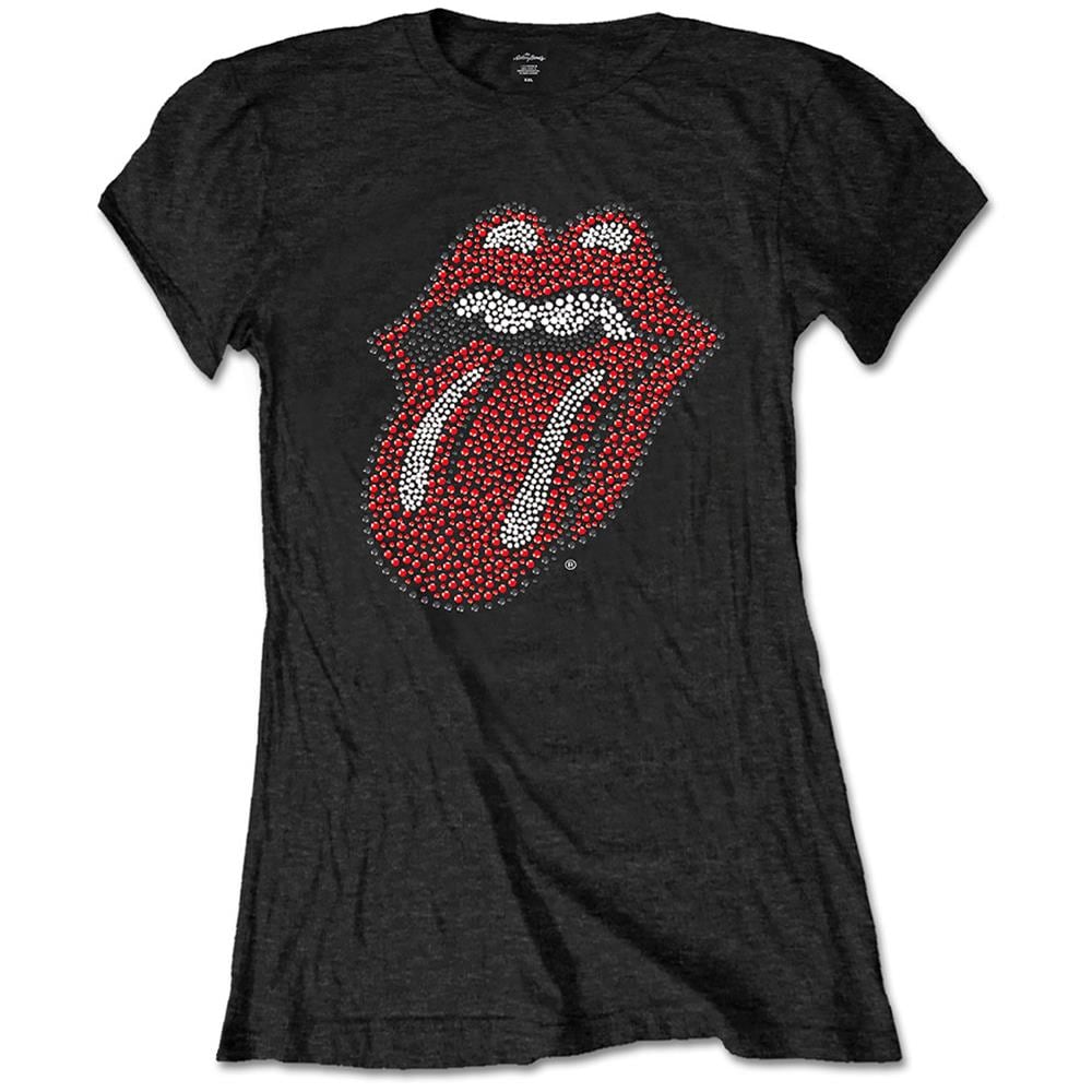 Rolling Stones (The) - Classic Uk Tongue (T-Shirt Donna Tg. M) - Foto 1