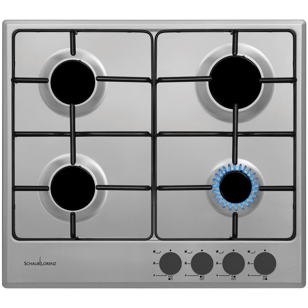 Piano Cottura SSPC604XF a Gas 4 Fuochi Gas 60 cm Colore Inox - Foto 1