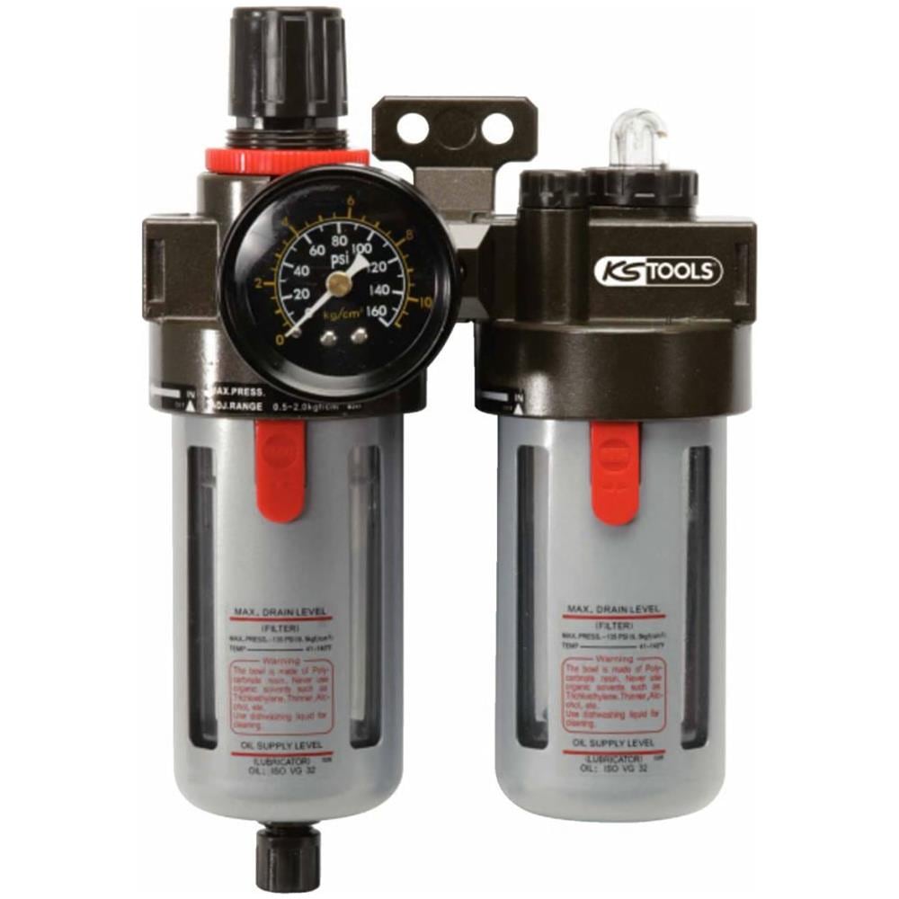 Gruppo Trattamento Aria Compressa 3/8"" 0,5-12 Bar 515.3350 - Foto 1