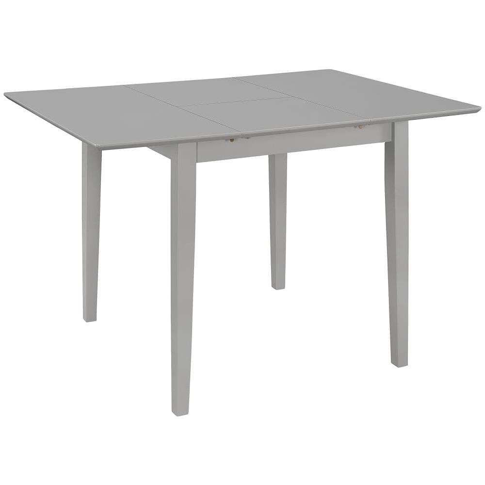 Set Da Pranzo 3 Pz In Mdf Grigio - Foto 2