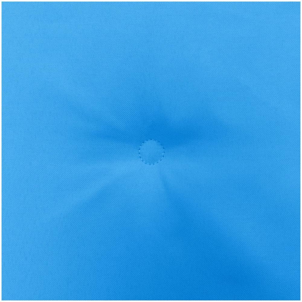 Cuscino per Panca da Giardino Blu 200x50x4 cm - Foto 2