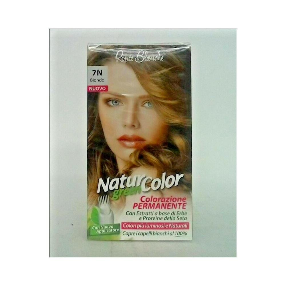 -- 3 Confezioni Tintura Colorazione Capelli Permanente Colore Biondo (7n) - Foto 1