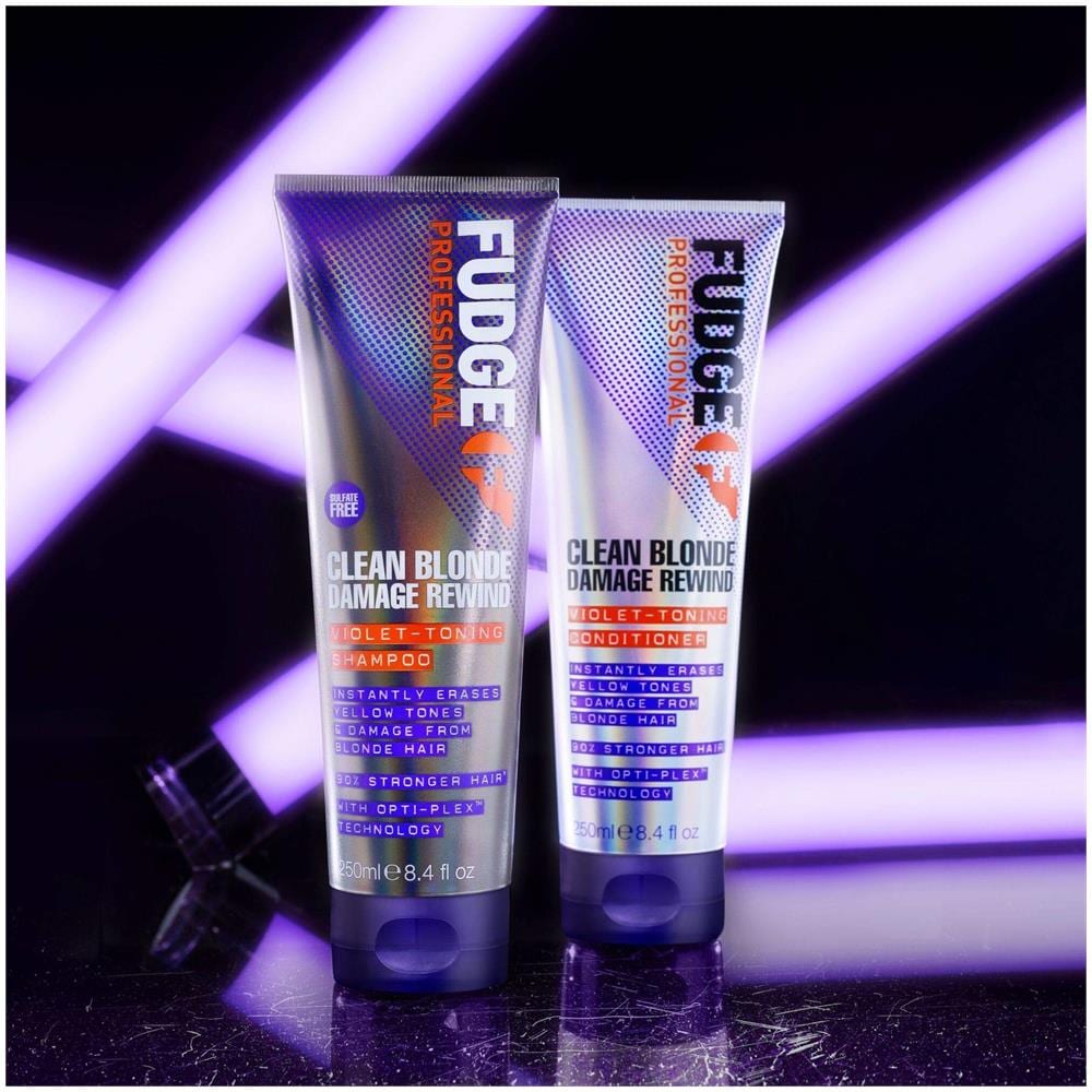 Clean Blonde Damage Rewind Violet-toning Shampoo 250ml - Foto 5