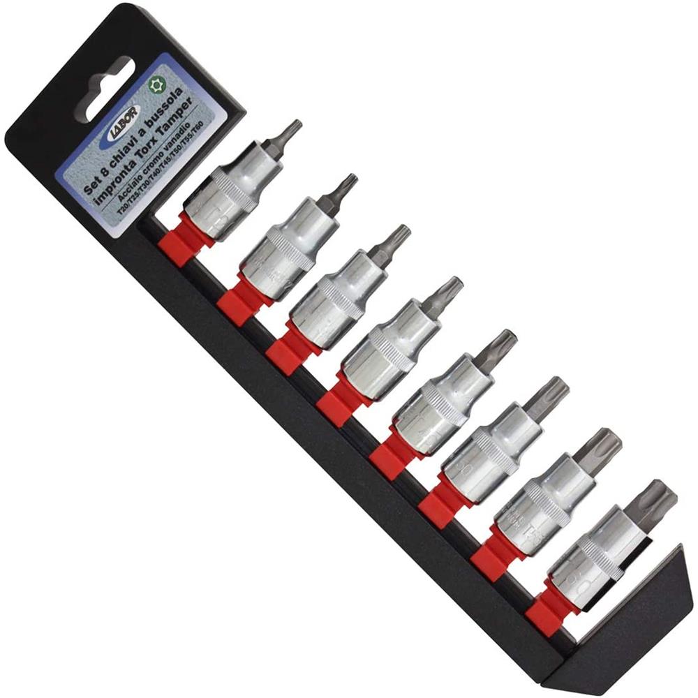 Set 8 Chiavi A Bussola Con Impronta Torx - Foto 1