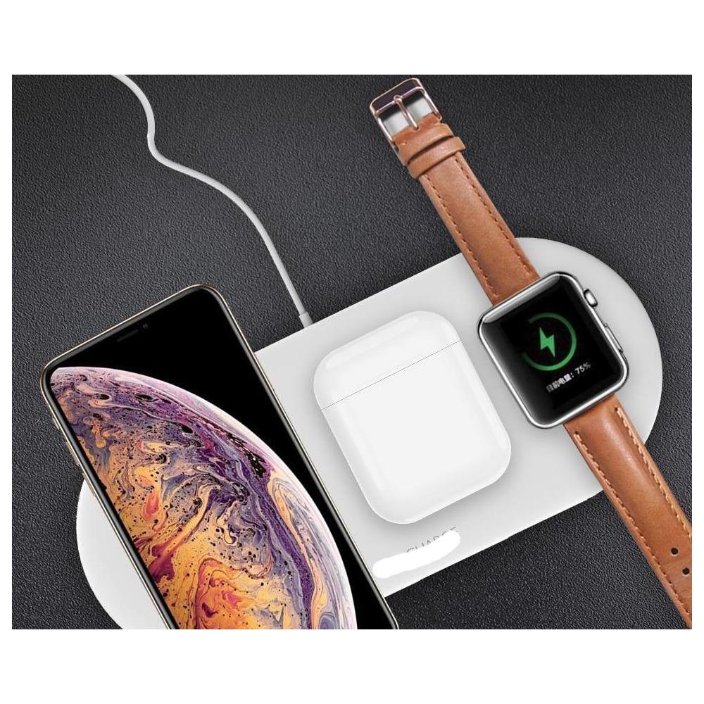 SLOWMOOSE - Caricabatterie Wireless 3 In 1 Per Apple Watch, Airpod A Ricarica  Rapida [ bianca] - ePRICE