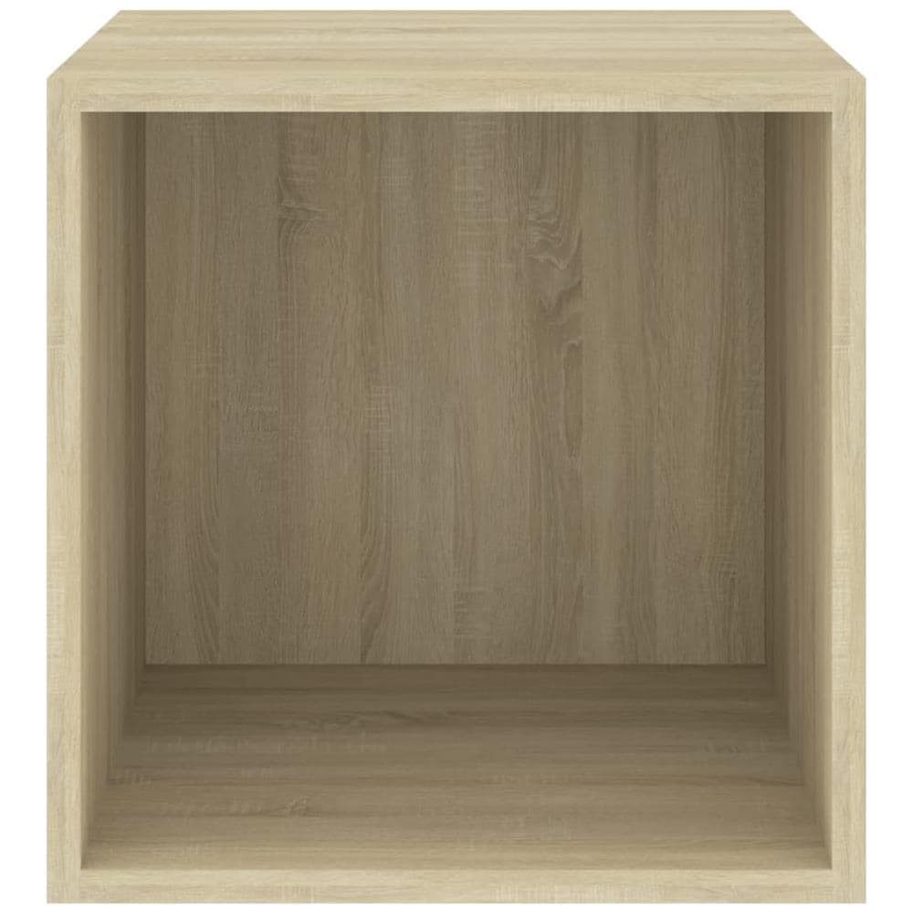 Mobili a Muro 2pz Rovere Sonoma 37x37x37 cm Legno Multistrato - Foto 8
