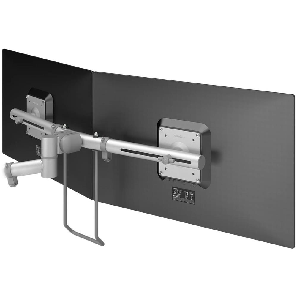 Viewgo Maniglia Doppio Monitor - Opzione 004 Colore Grigio - Foto 2