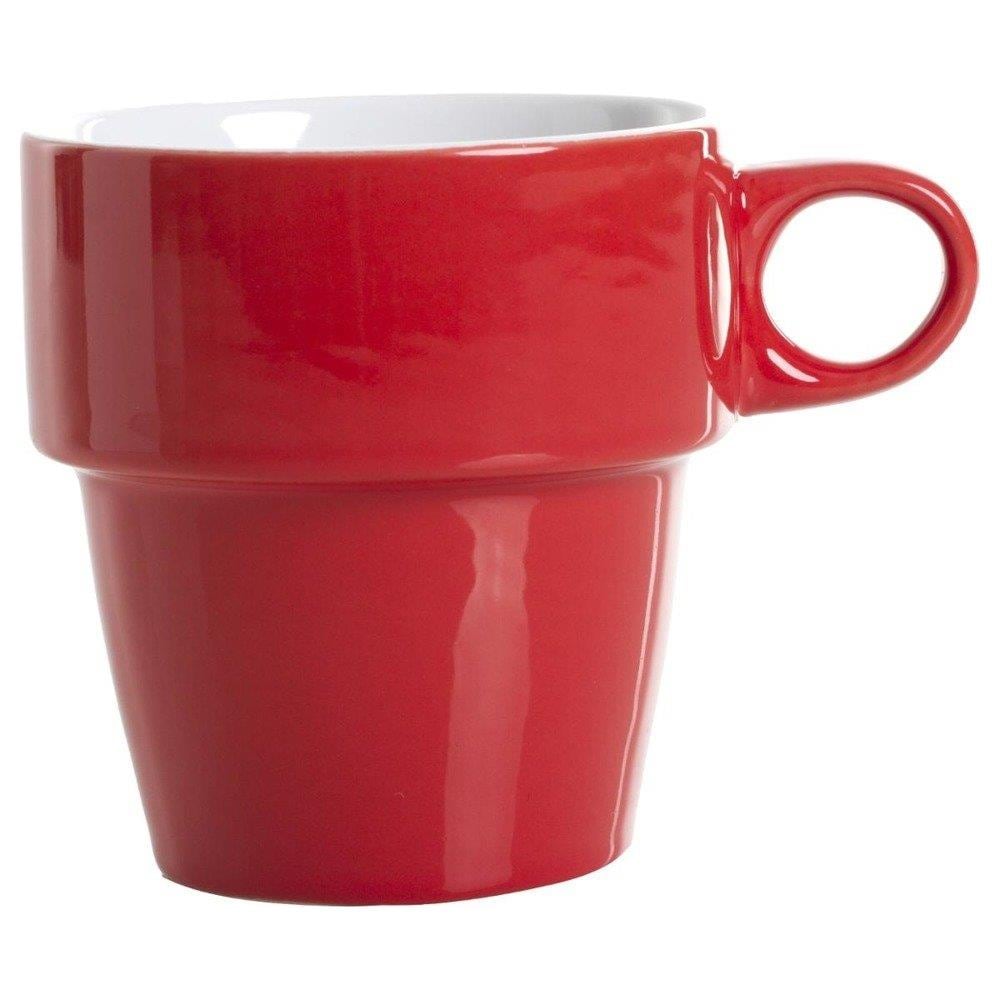 Set Di 6 Tazze Da Cappuccino Colorati+rastrelliera In Metallo - Foto 2