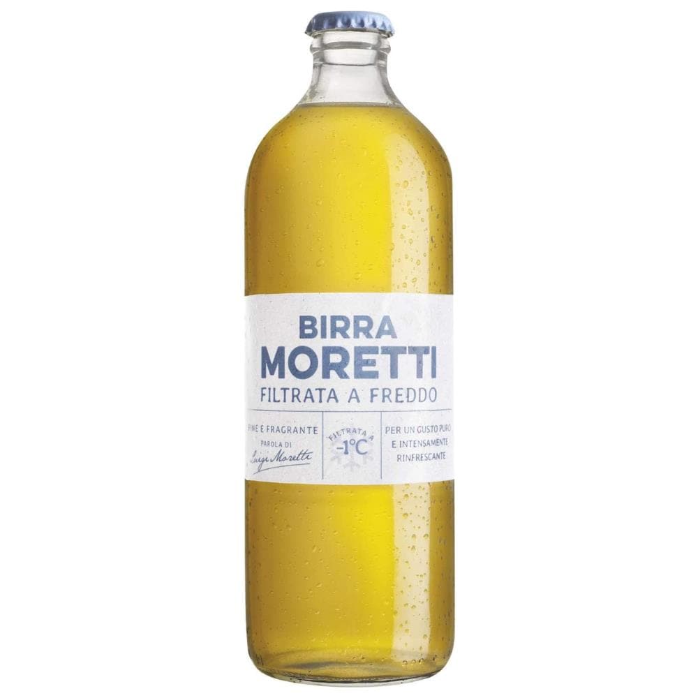 Birra Moretti Filtrata A Freddo 24 Bottiglie Da 55 Cl - Foto 1