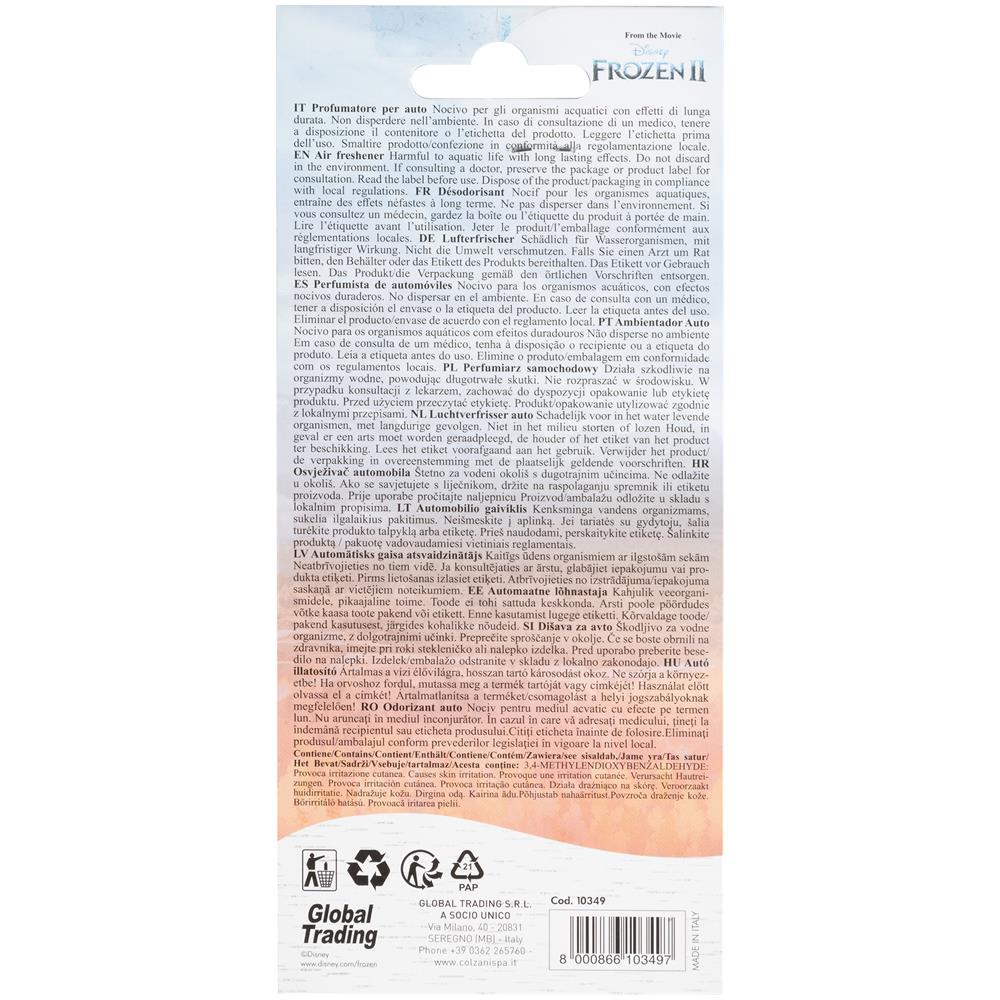 Profumo Deodorante Auto Profumazione Vaniglia Frozen Elsa Anna - Foto 3