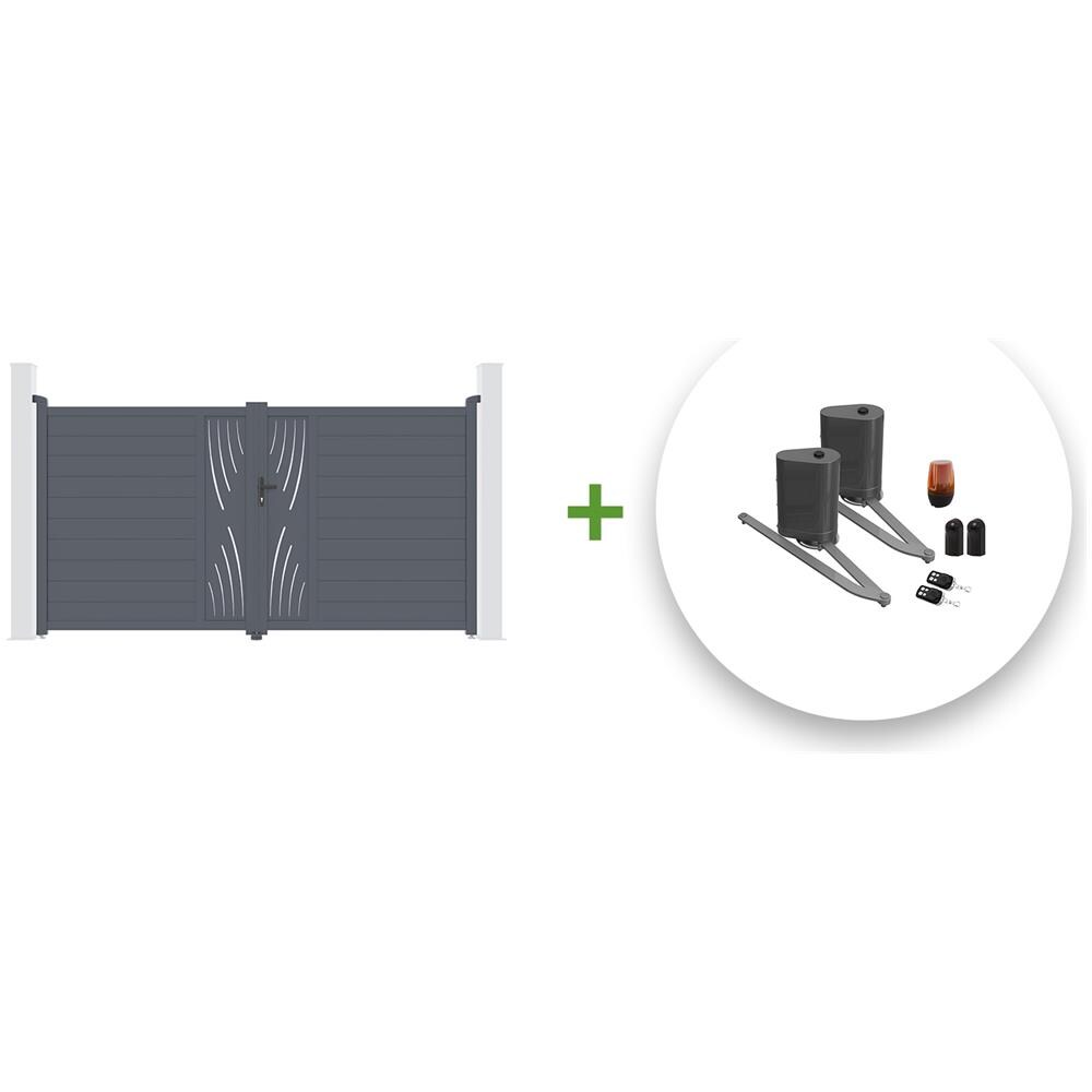 Cancello Elettrico A Battente Veleta 300b180 + Motorizzazione Braccio B500 - Foto 1