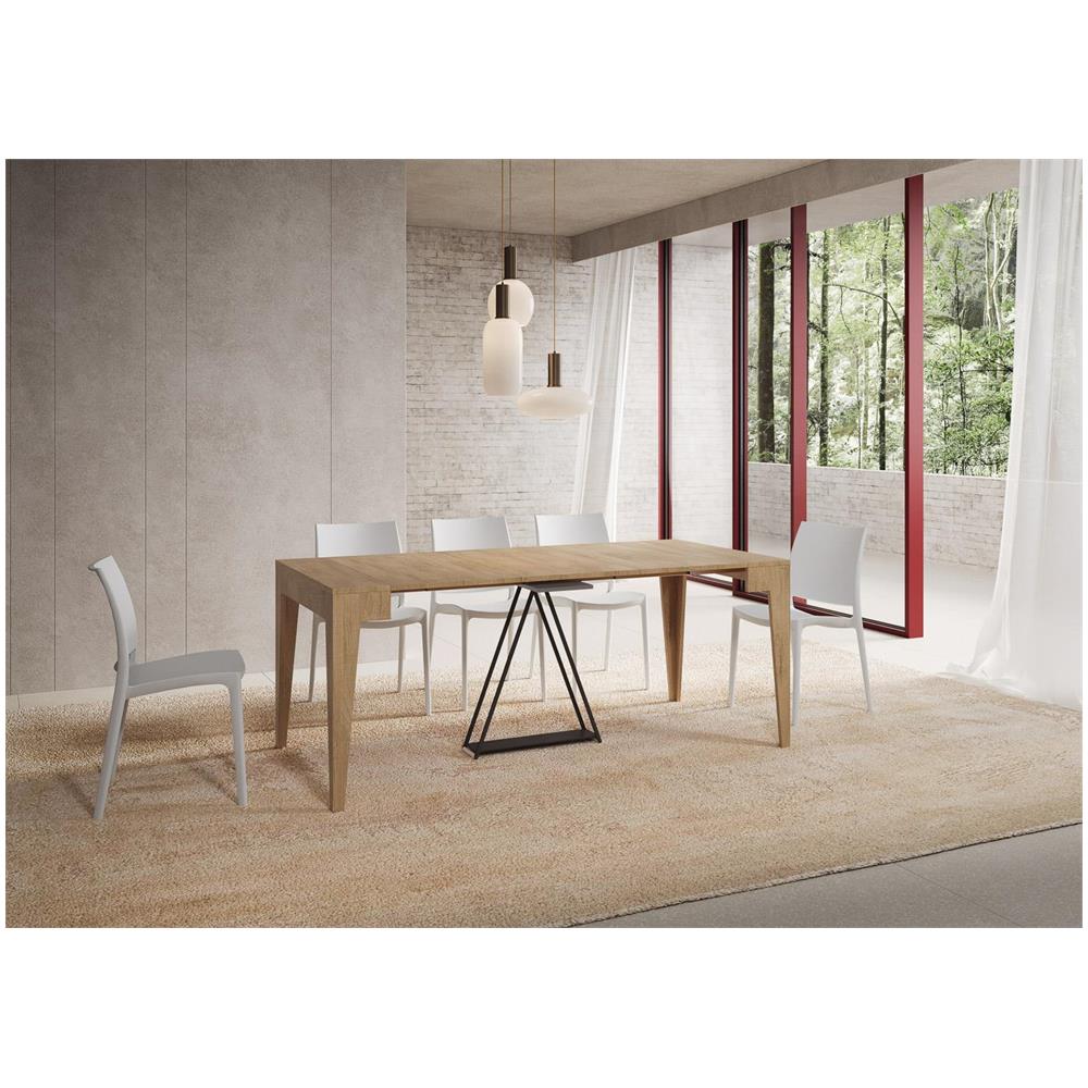 Consolle allungabile 90x42/198 cm Zima Small quercia natura - Foto 3