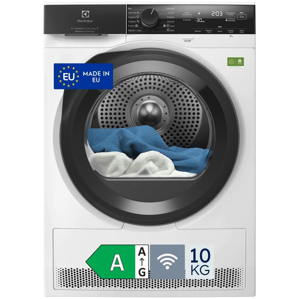 EW9H41AY asciugatrice Libera installazione Caricamento frontale 10 kg Bianco - Foto 1