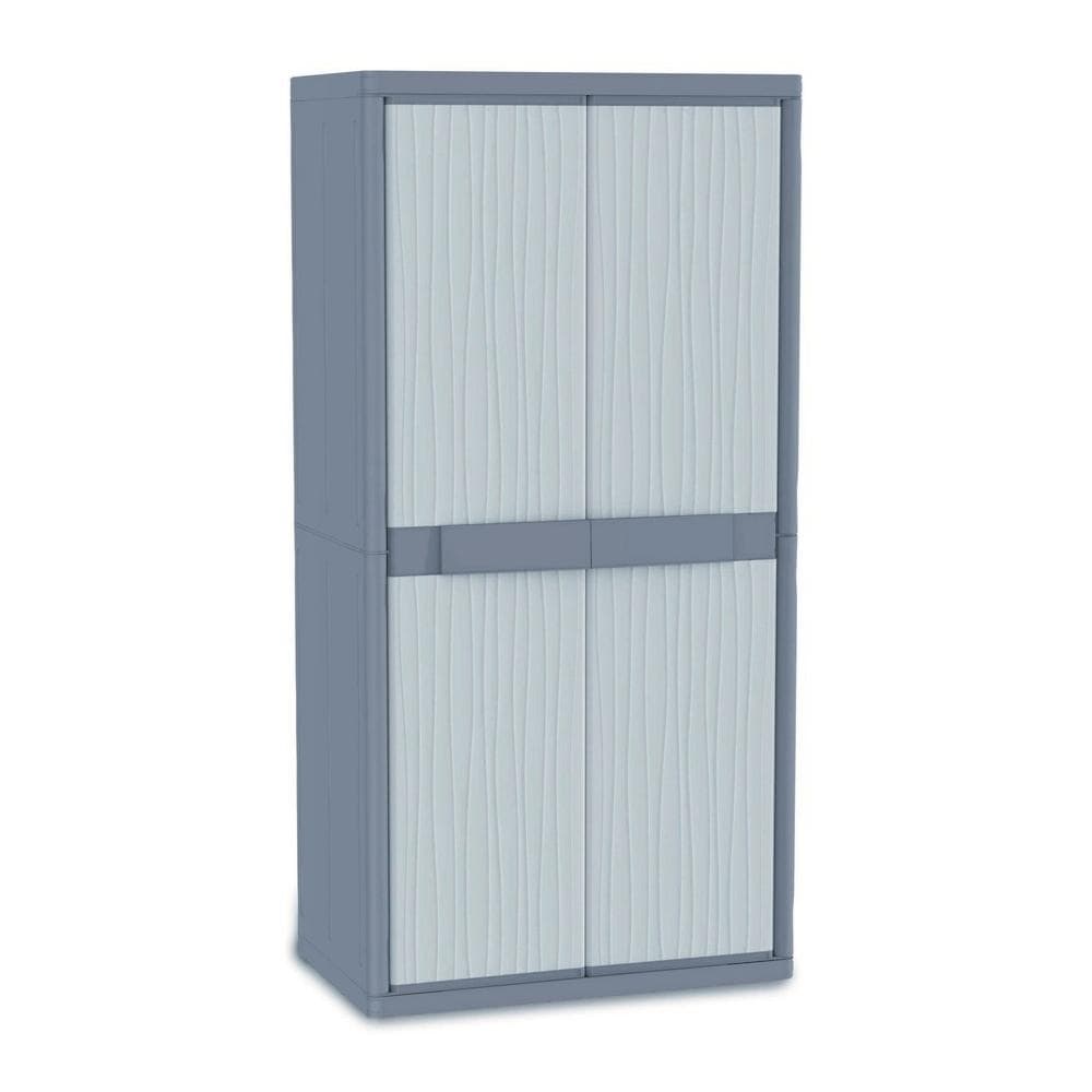 Armadio Jumbo 3900 uw 2 ante e 4 ripiani piccoli e 1 grande L89,7 x P53,7 x H180 - Foto 1