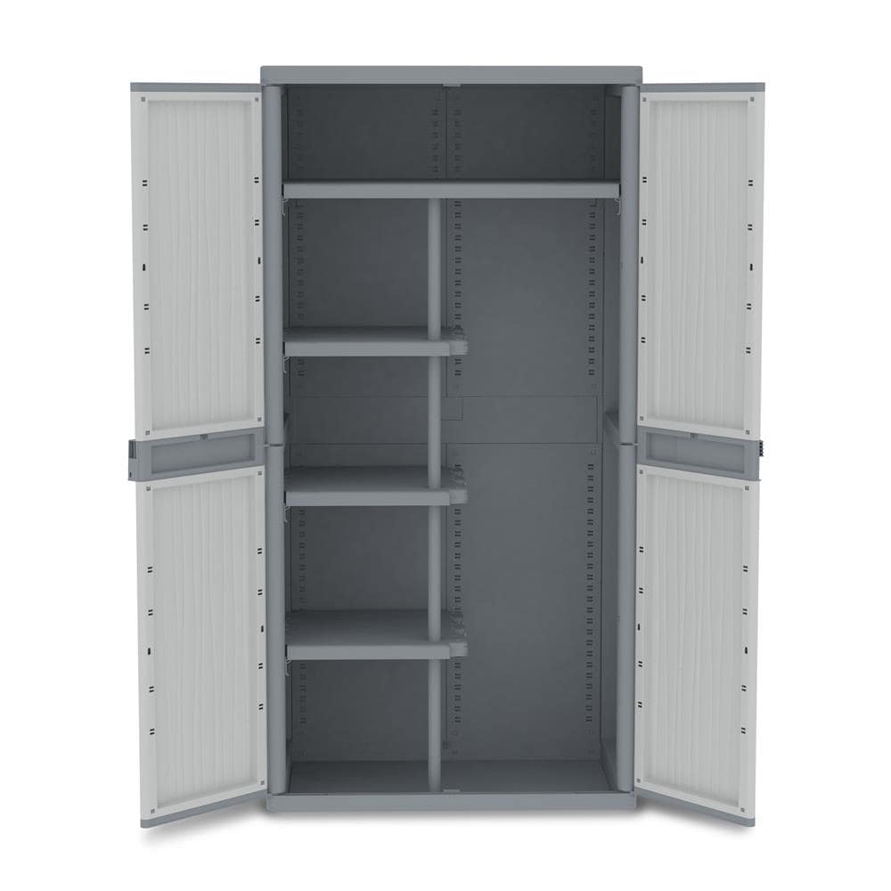 Armadio Jumbo 3900 uw 2 ante e 4 ripiani piccoli e 1 grande L89,7 x P53,7 x H180 - Foto 5