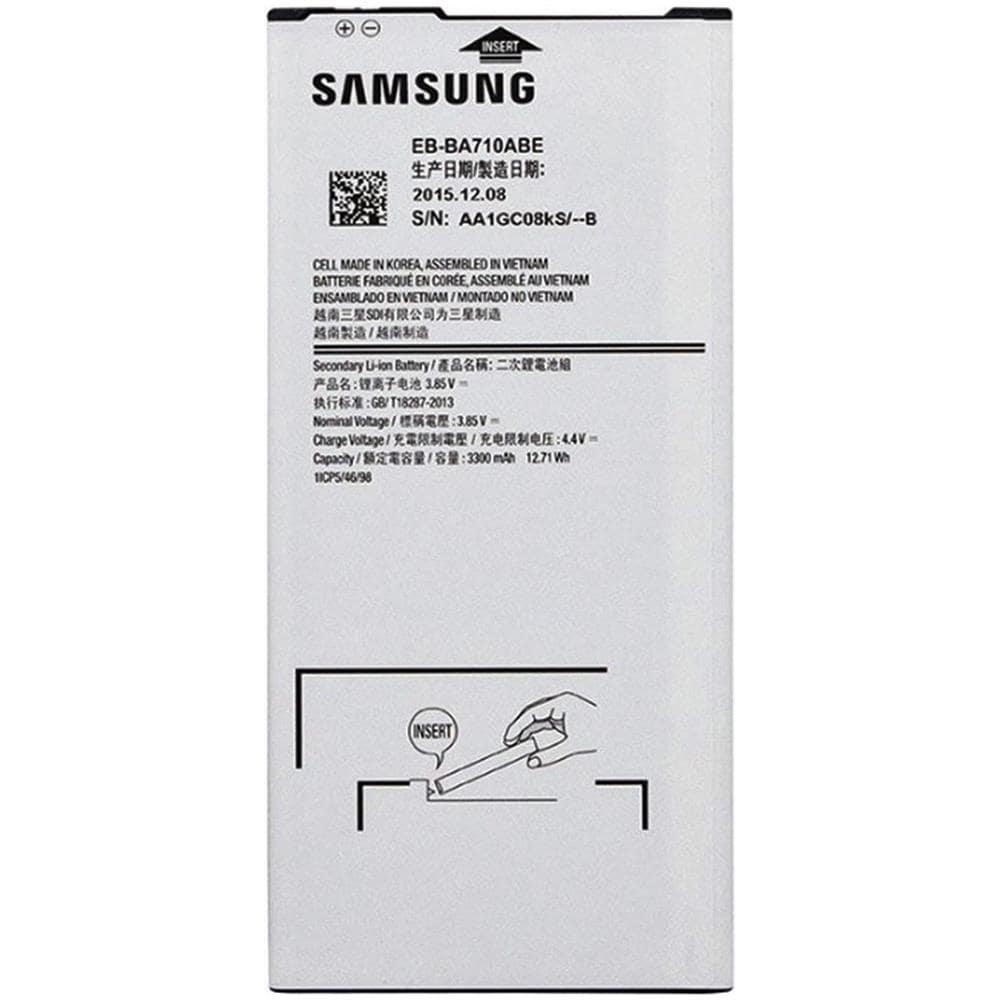 Batteria Pila Originale Eb-ba710abe 3300mah Per Galaxy A7 2016 Sm-a710f - Foto 7