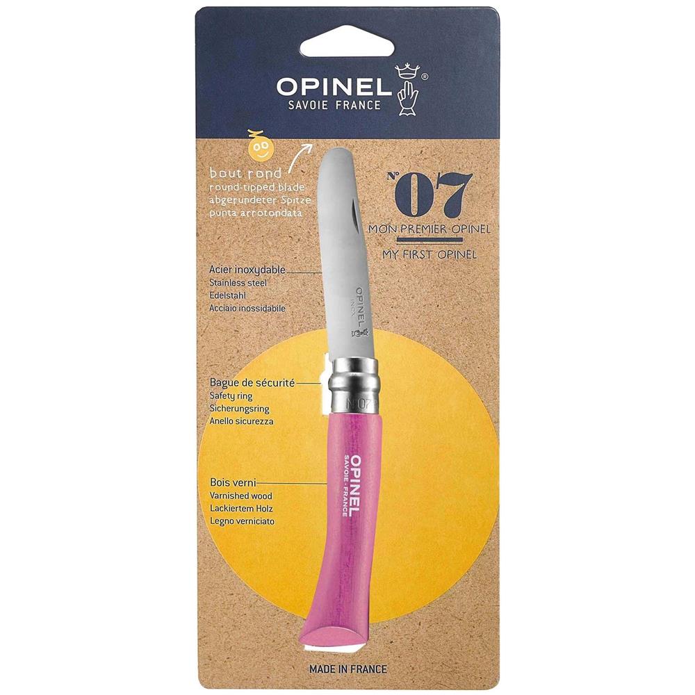 Coltello Virobloc Inox N. 7 P. ta Ton. fucsia - Foto 2