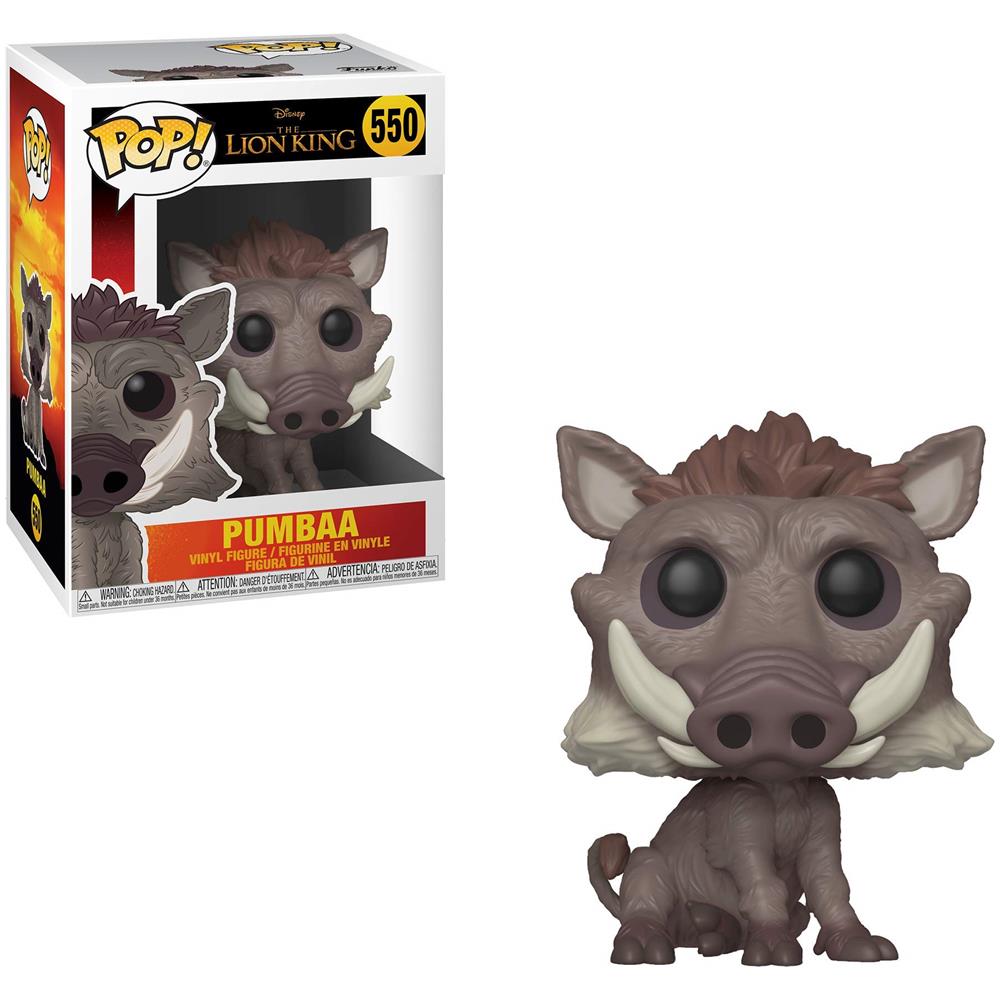 Action Figure Funko Pop! Disney: - The Lion King (live Action) - Pumbaa - Foto 1