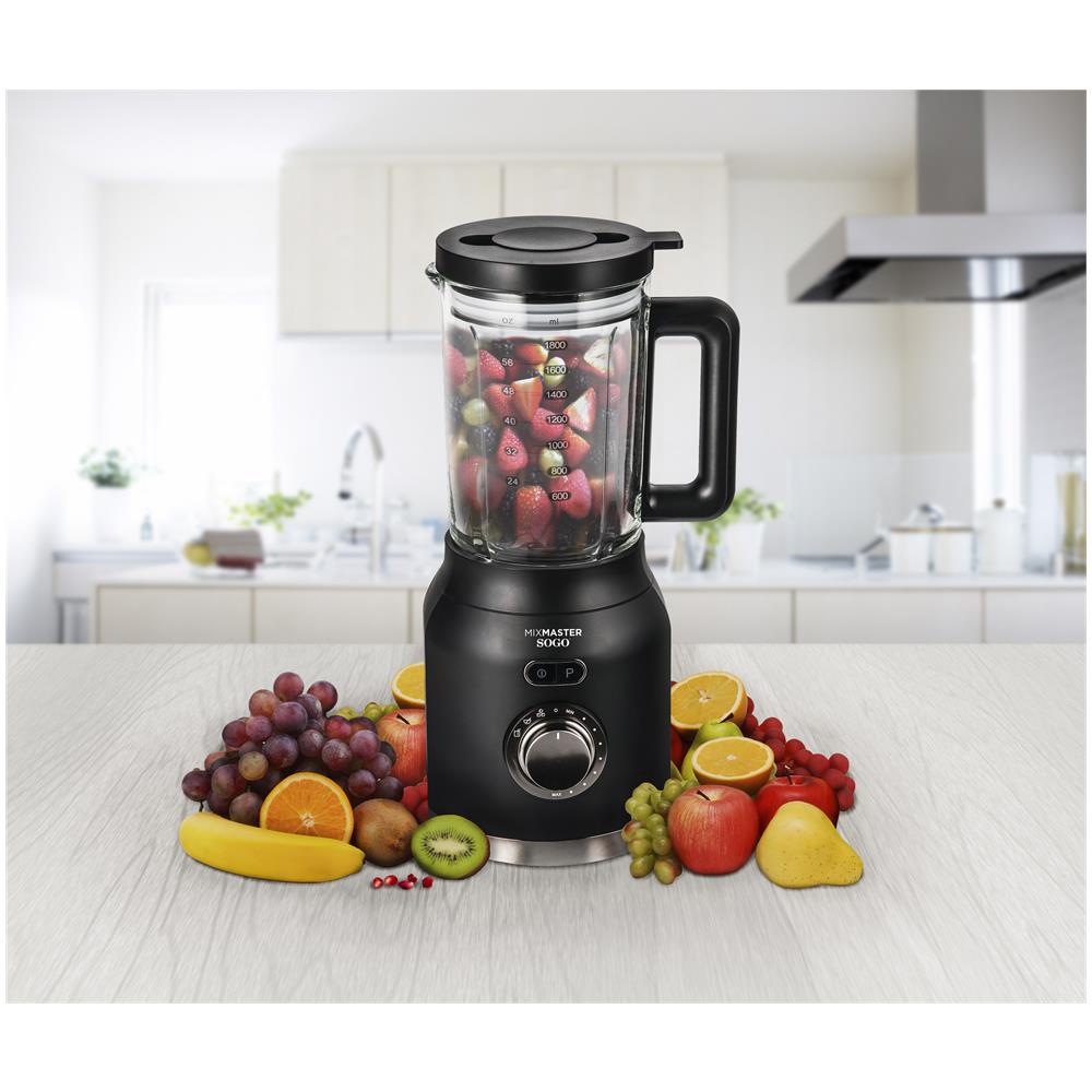 Frullatore Mix Master Di Bicchiere - 1200 w - 1.8 litri - Foto 2