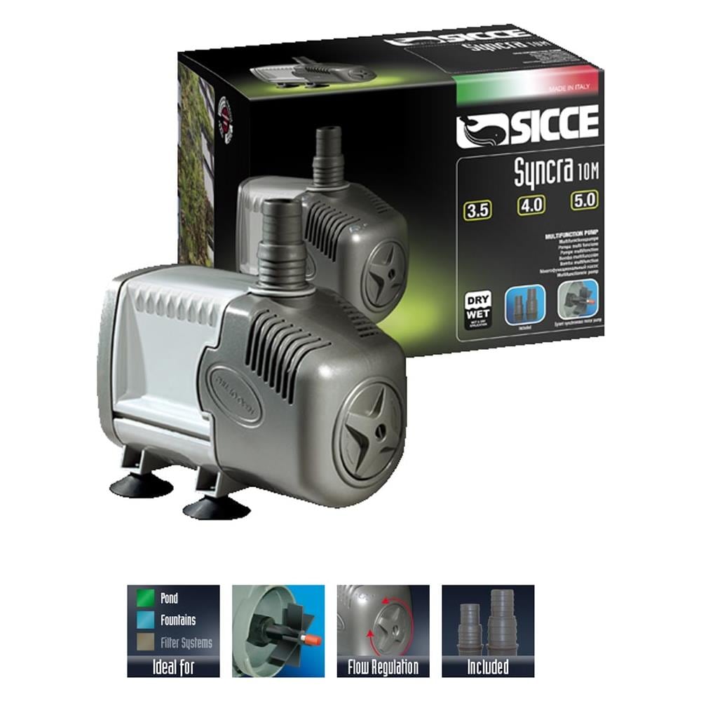Syncra Silent 5.0 5.000 Litri /h Pompa Per Acquari Laghetti E Fontane - Foto 1