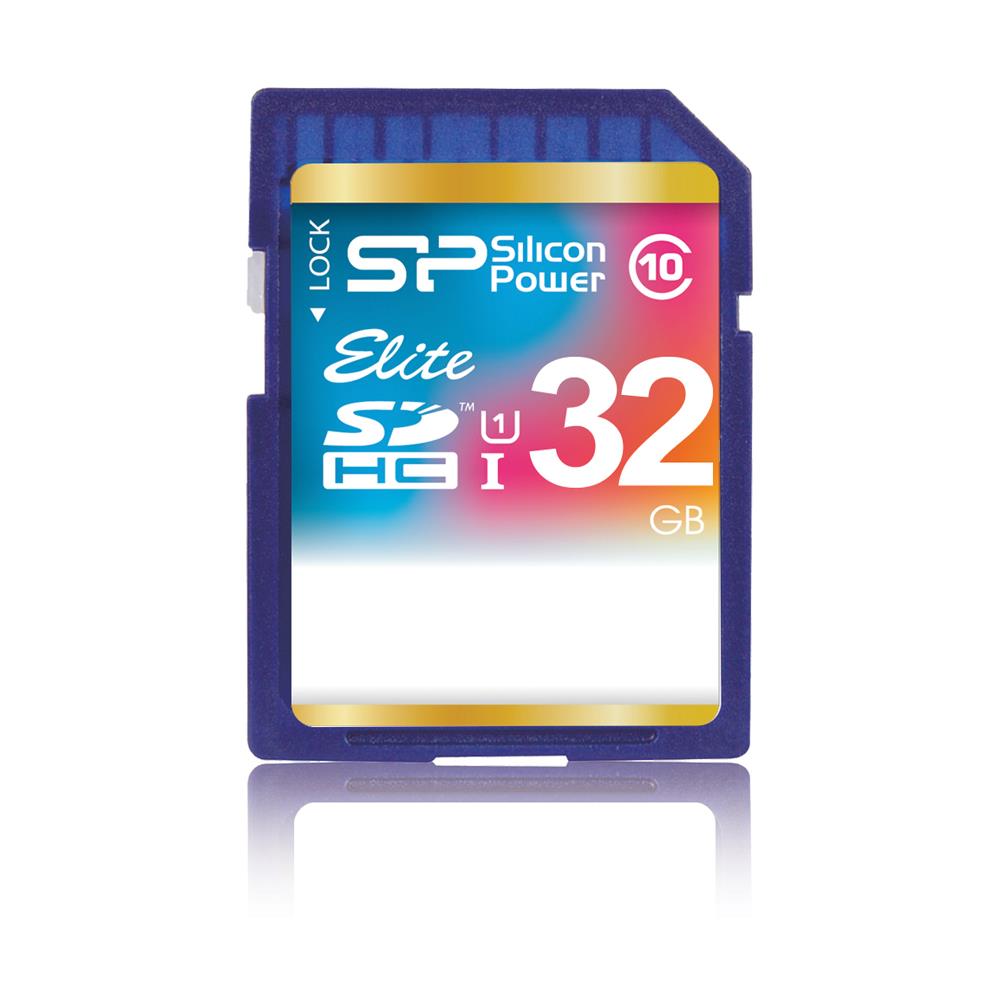 Elite UHS-I, 32GB, SDHC, Class 10, Blu, Oro, 0 - 70 °C, -40 - 85 °C - Foto 1