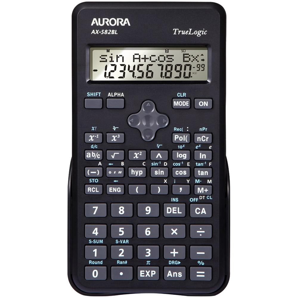 AX-582BL, tasca, Batteria, Scientific calculator, Nero, Pulsanti, LR44 - Foto 1