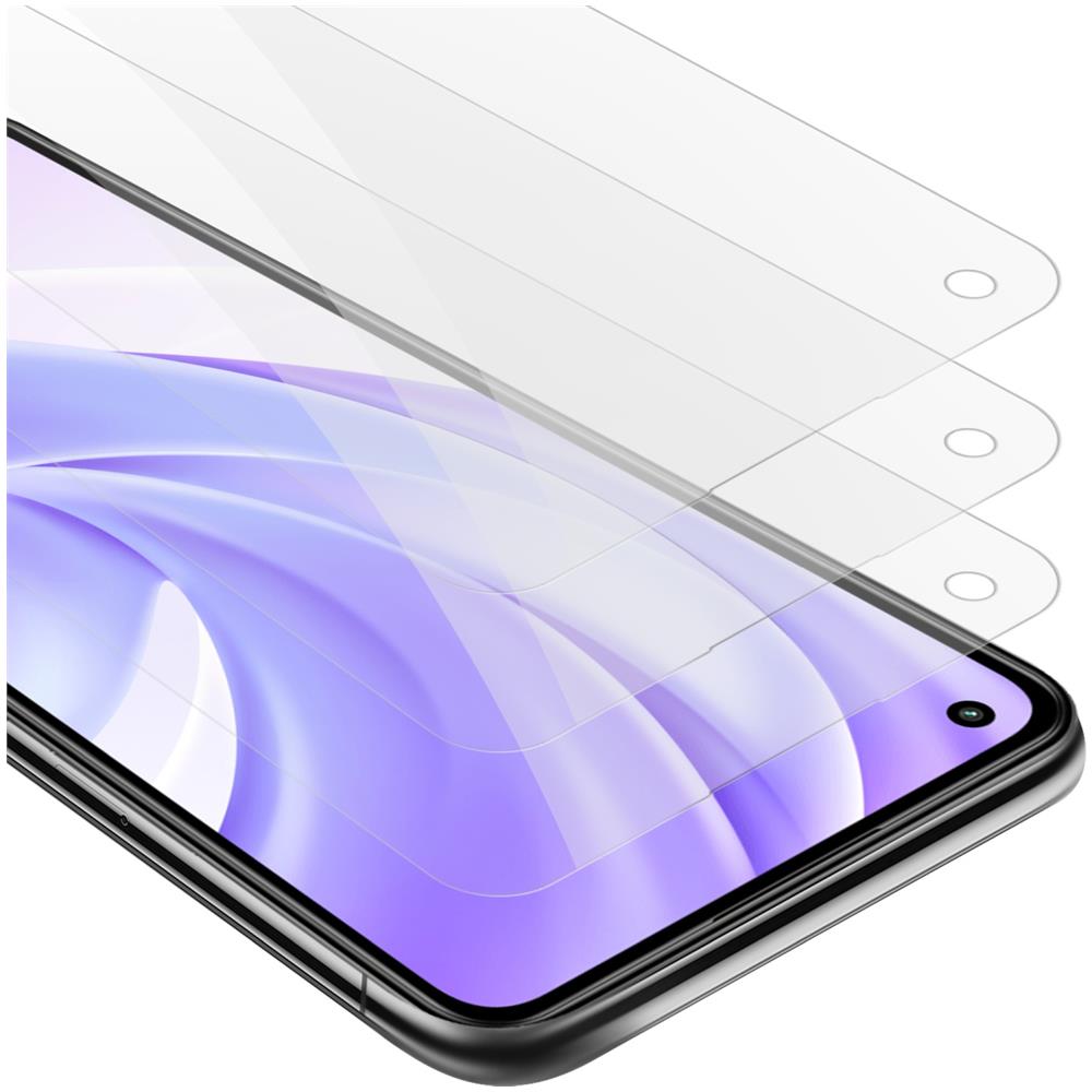 3x Pellicola Di Armatura Compatibile Con Xiaomi Mi 11 Lite (4g / 5g) / 11 Lite Ne In Elevata Trasparenza - 3x Vetro Temperato (tempered) Di Protezione Del Display In Durezza 9h Con 3d Touch - Foto 1