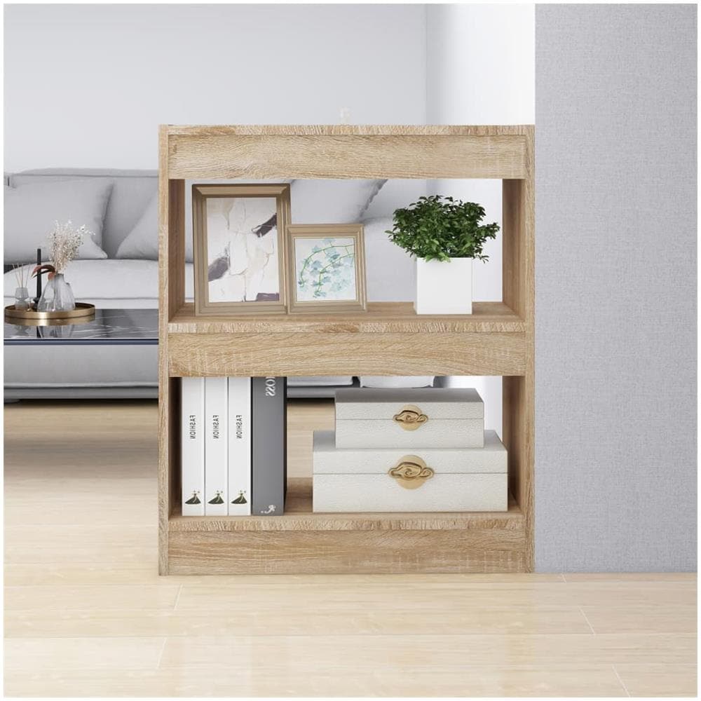 Libreria / divisorio Rovere Sonoma 60x30x72 Cm - Foto 1