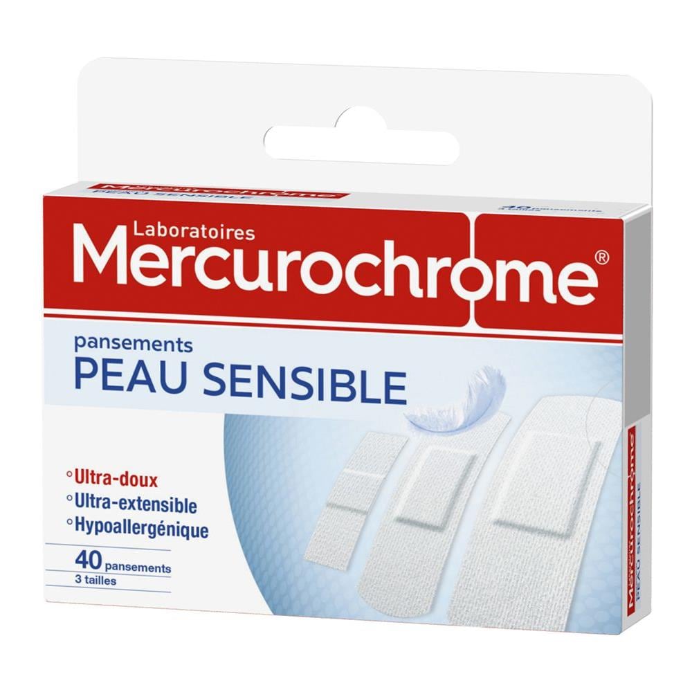 Cerotti Pelle Sensibile X40 Mercurocromo - Foto 1
