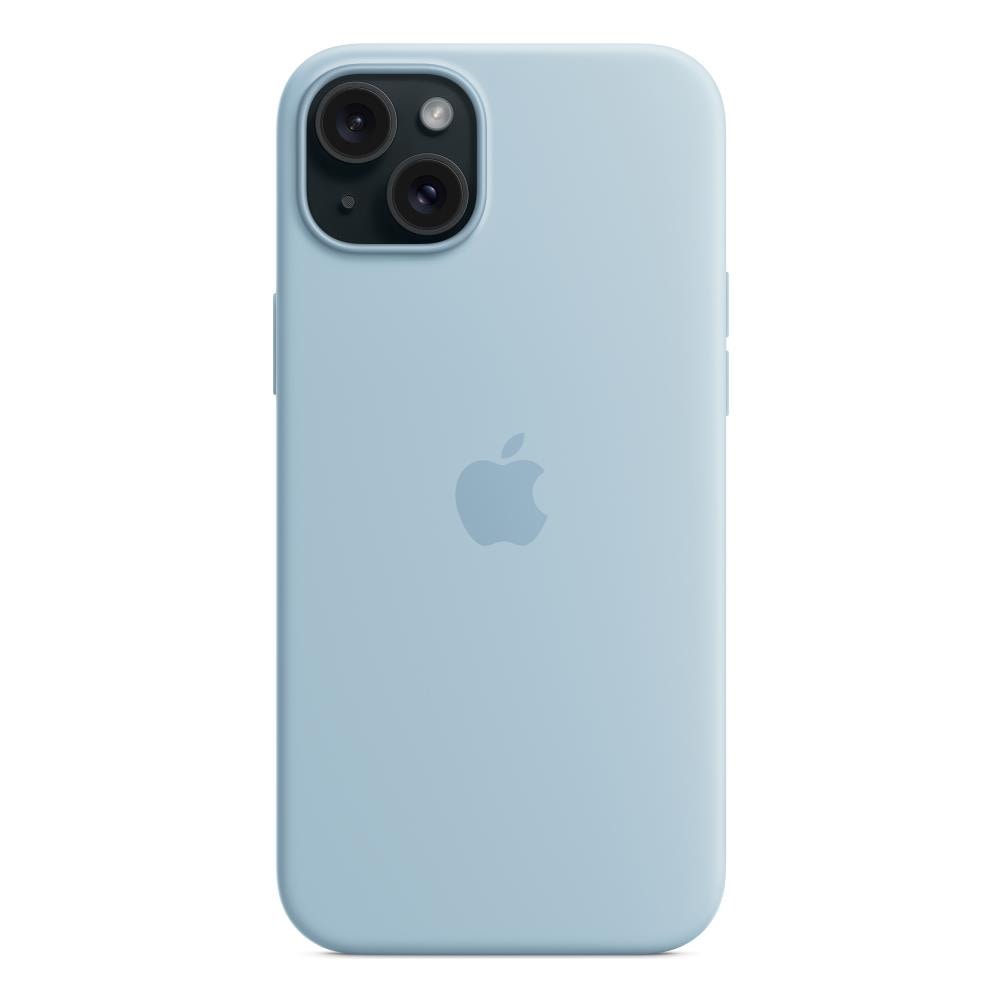 Custodia MagSafe in silicone per iPhone 15 Plus - Blu chiaro - Foto 5