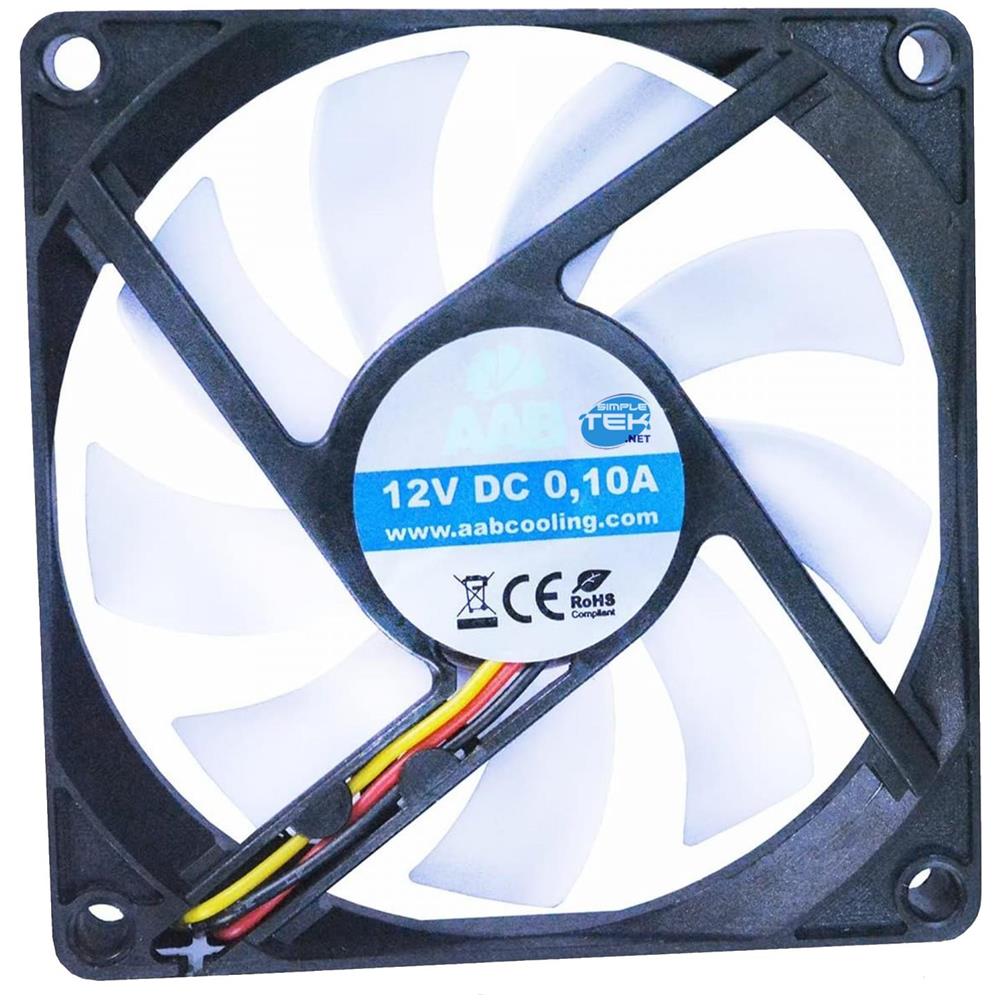 Ventola Dissipatore Per Case 16024 SIMPLETEK Colore Bianco - Foto 2