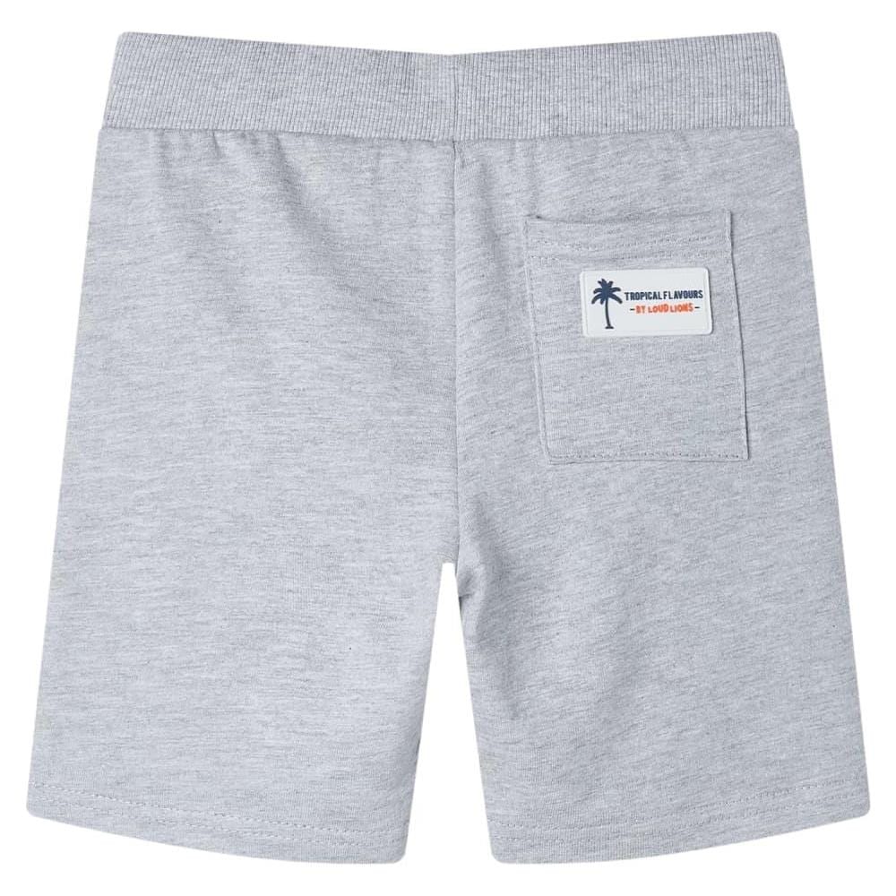 Pantaloncini per Bambini con Coulisse Grigio 140 - Foto 2