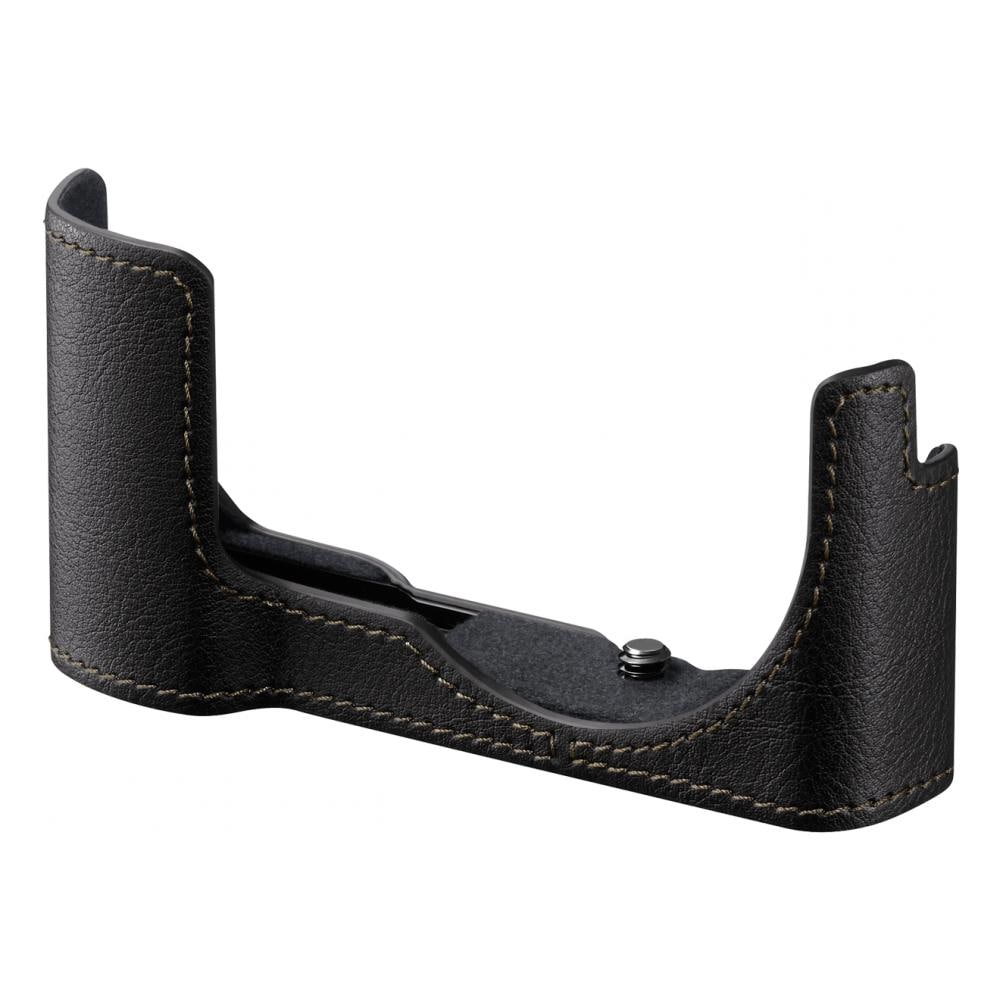 Custodia per Fotocamera Compatta LCS-EBD in Pelle Marrone LCSEBDB. SYH - Foto 1