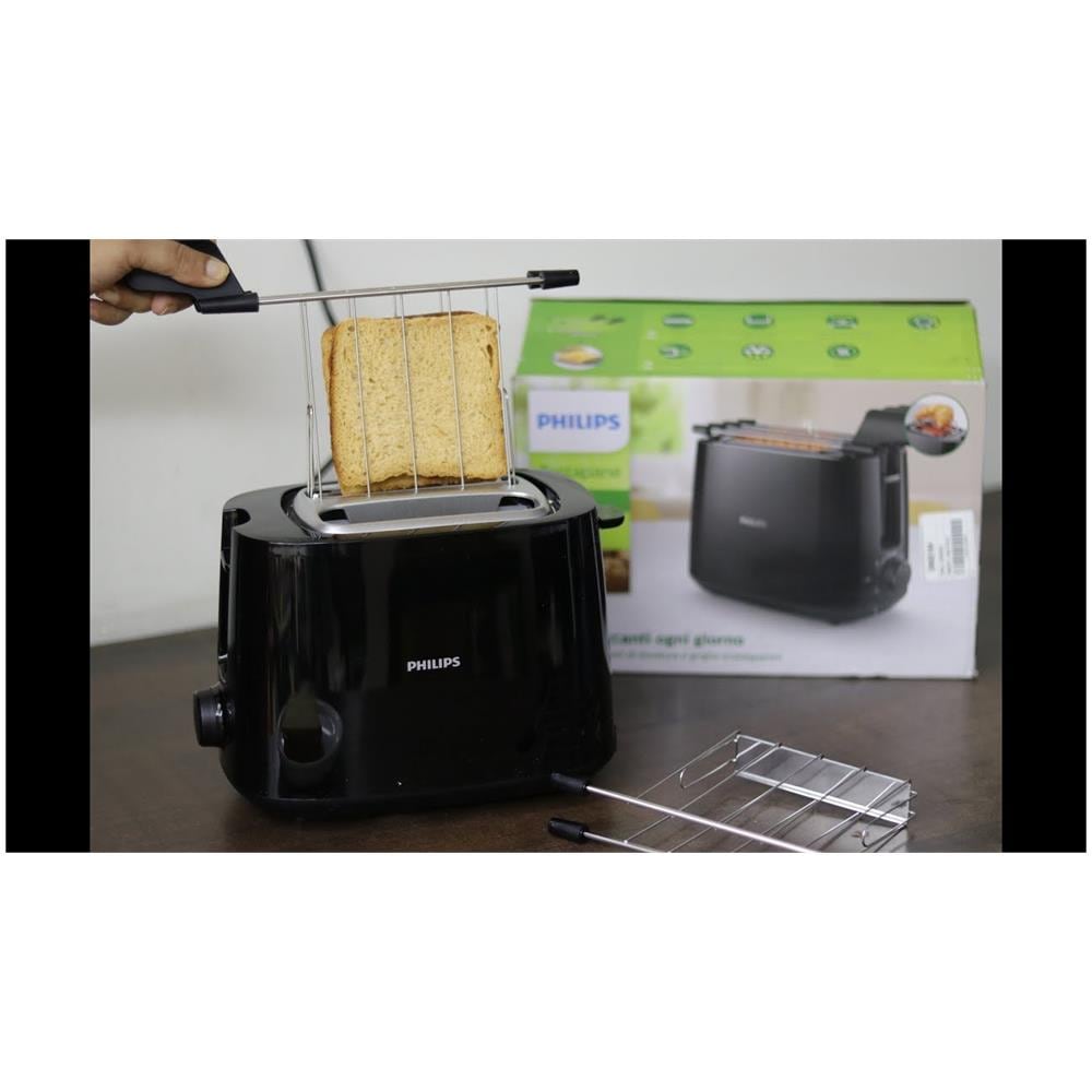 Tostapane HD2583/90 a 2 Fette Potenza 600 W Colore Nero - Foto 2