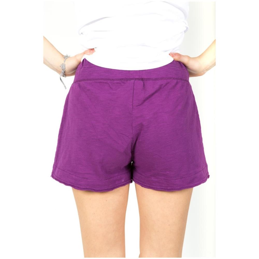Shorts Ny Donna Fiammato Viola S - Foto 2