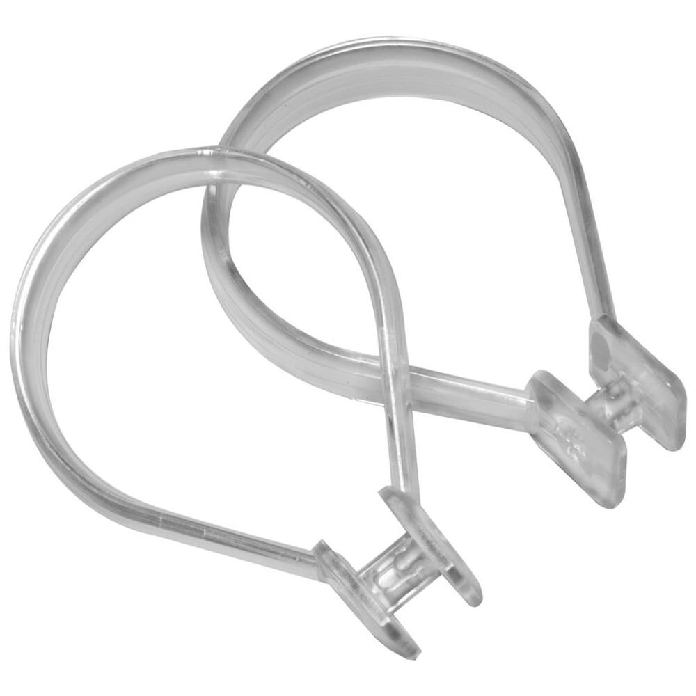 Set 12 Pz Anelli Per Tende Da Doccia Trasparenti 251060200 - Foto 2