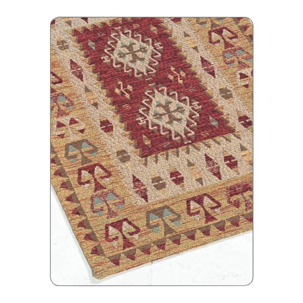 Tappeto Da Camera E Salotto Disegno Kilim 140x195 cm Giallo - Foto 1