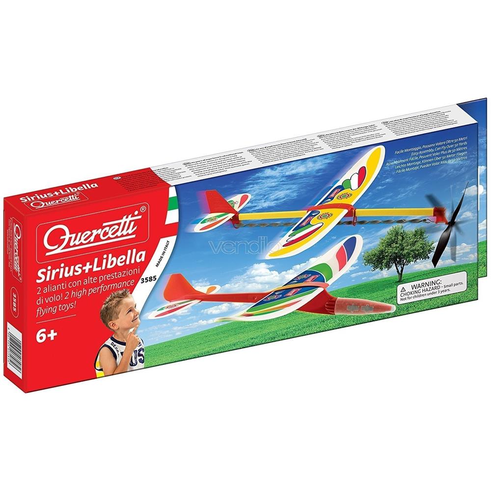 Quercetti 03585 - Aereo Da Far Volare Sirius E Libella - Foto 1