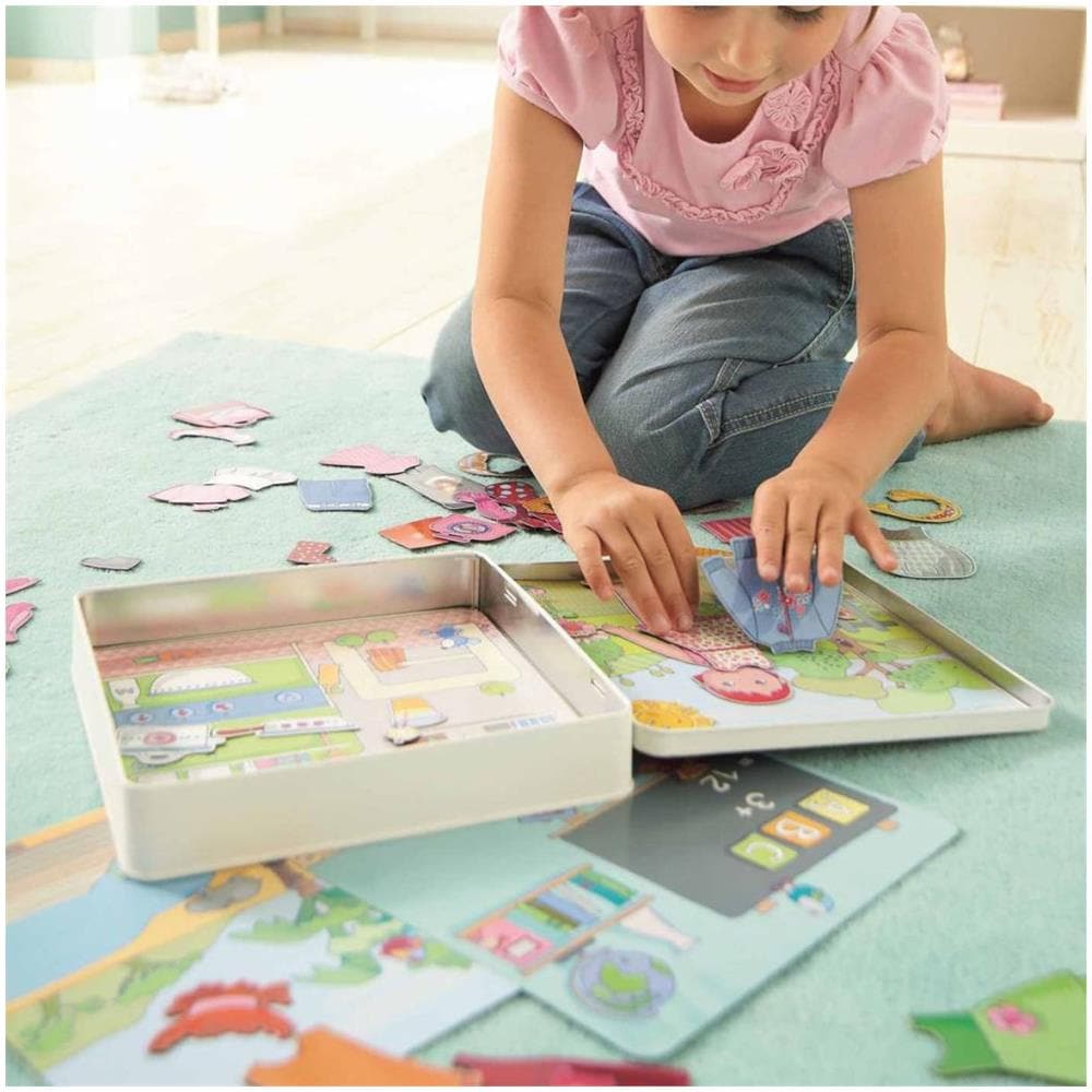 Set Di Giochi Magnetici Bambola Da Vestire Lilli 007392 - Foto 2