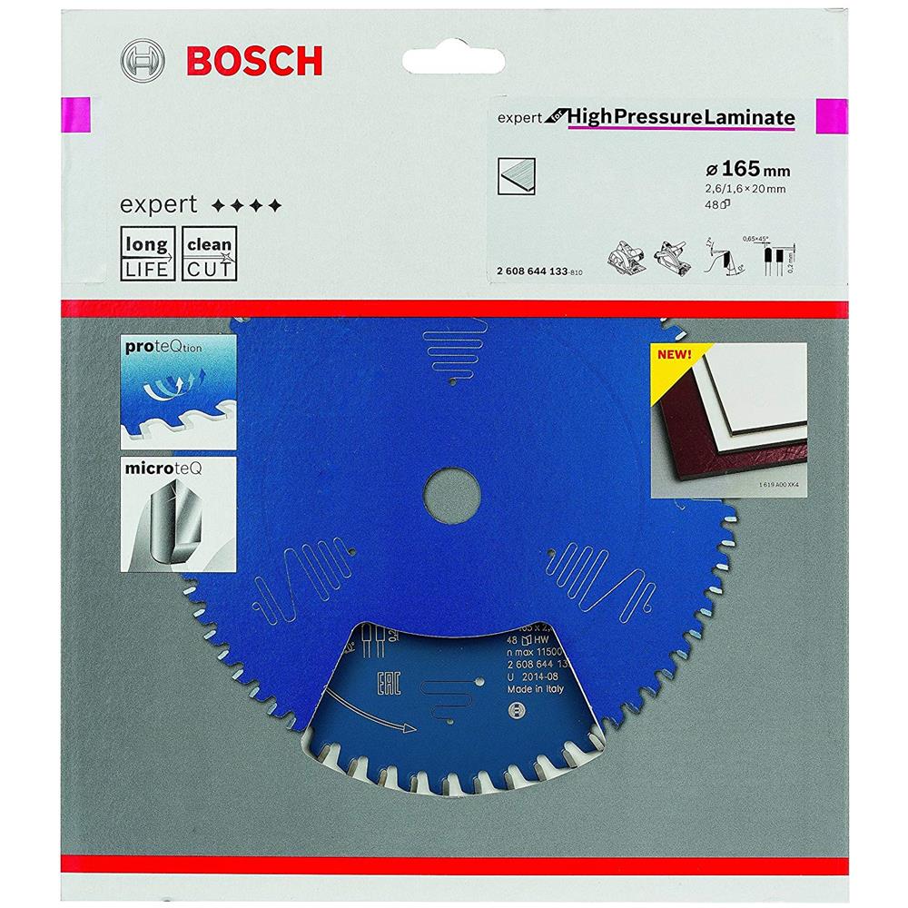 Lama per sega circolare Expert for High Pressure Laminate 165 x 20 x 2,6 mm, 48 - Foto 2