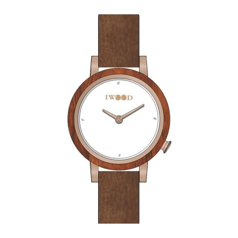 Orologio Donna Al Quarzo Iw18443002 Colore Marrone / Bianco - Foto 1