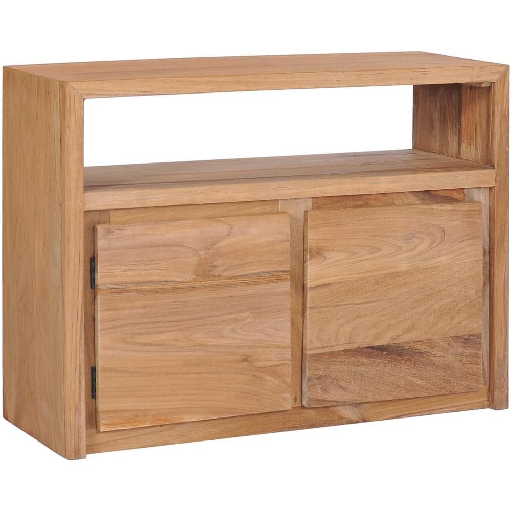 Credenza 80x30x60 Cm In Legno Massello Di Teak - Foto 1