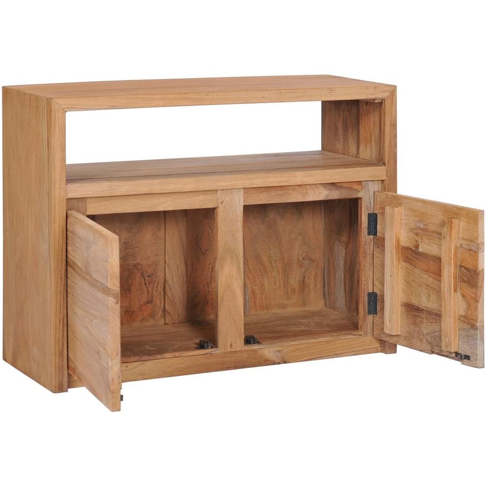 Credenza 80x30x60 Cm In Legno Massello Di Teak - Foto 2