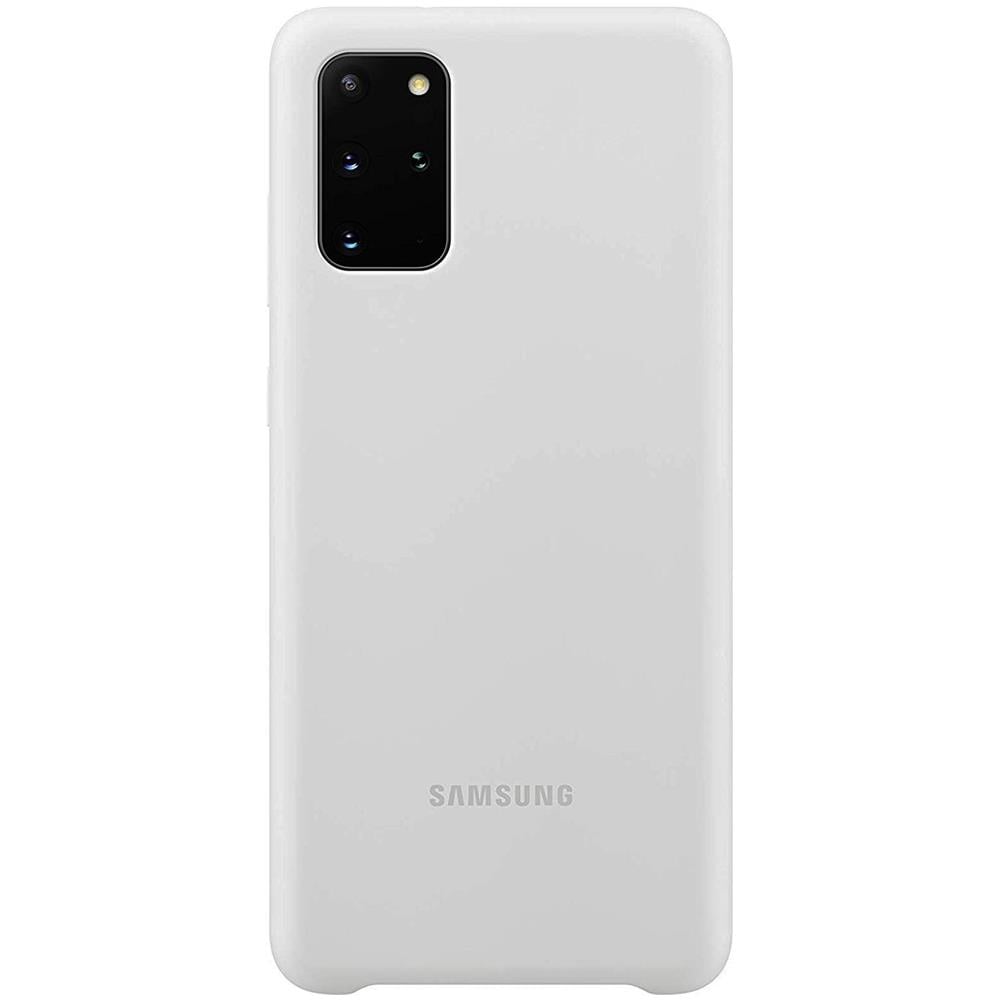 Custodia Silicone Cover Ef-pg985twegeu Per Galaxy S20 Plus Sm-g985 Bianco - Foto 1