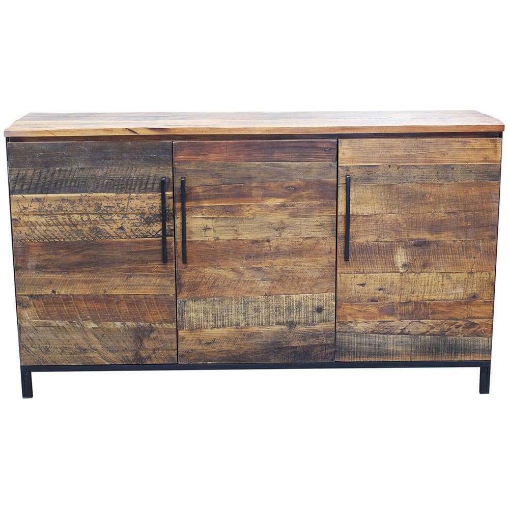 Rune - Madia Moderna In Legno Con Tre Ante - Foto 2