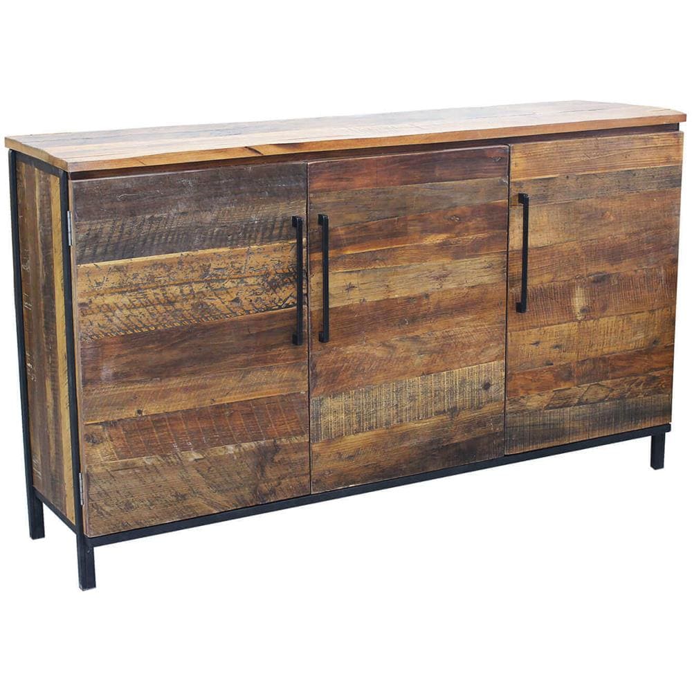 Rune - Madia Moderna In Legno Con Tre Ante - Foto 1