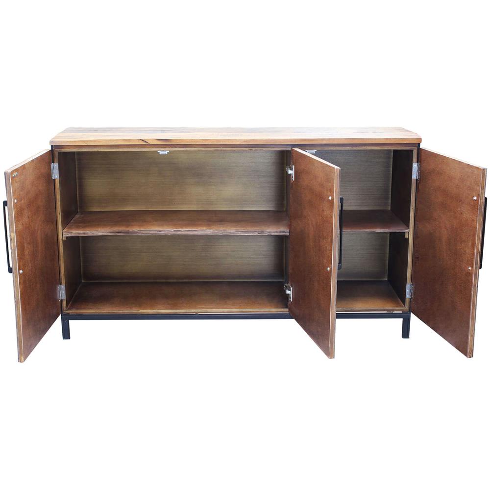 Rune - Madia Moderna In Legno Con Tre Ante - Foto 4