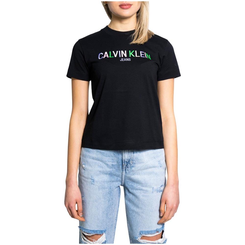 CALVIN KLEIN JEANS - Marchio: Calvin Klein Jeans - Genere: Donna -  Tipologia: T-colore: Nero, Taglia: Xs - ePRICE